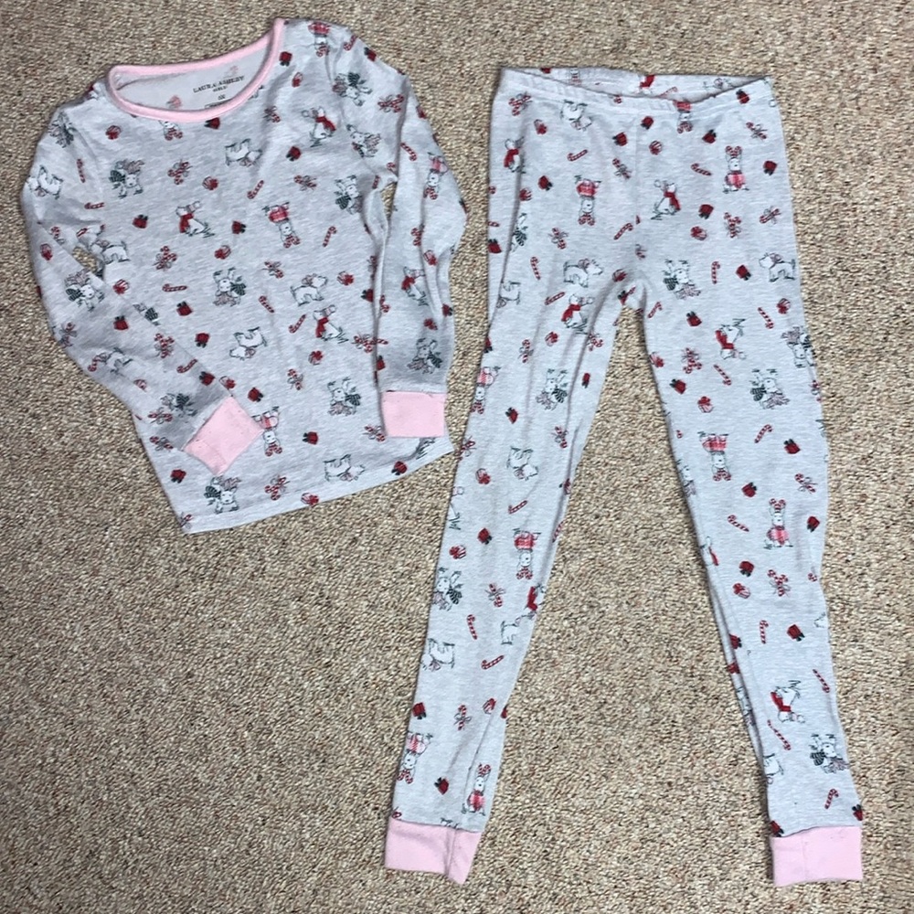 Lauren Ashley Girls Winter Pajamas